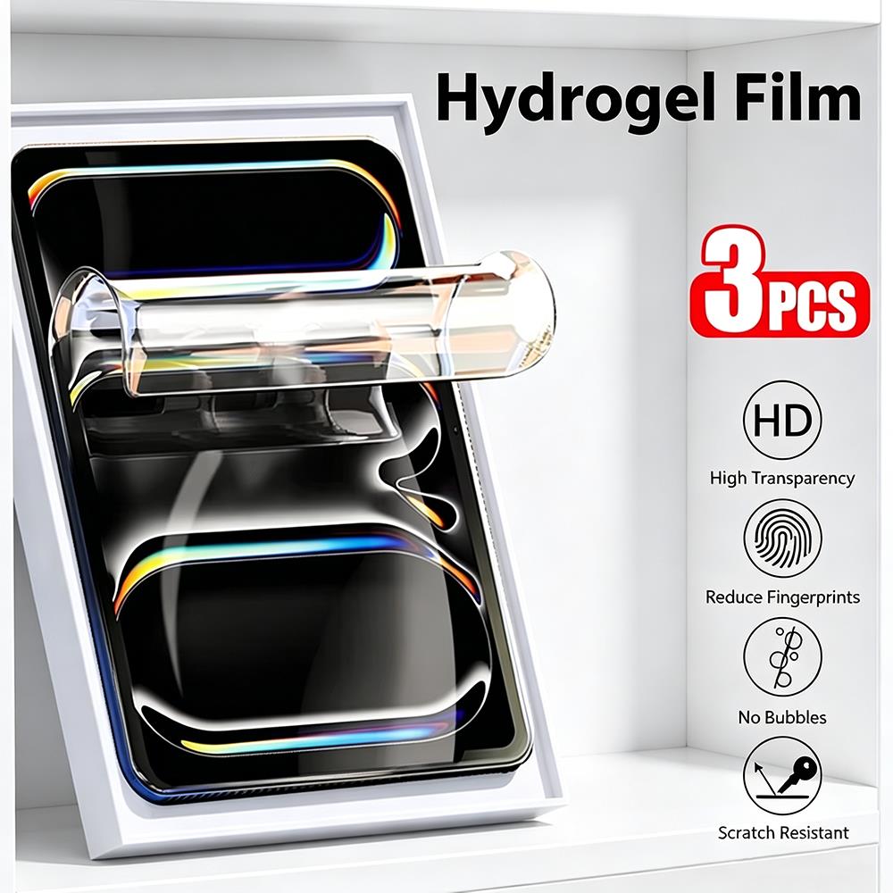 Samsung Tablet S10 Accessories - 3 stuks Hydrogel Folie voor Samsung