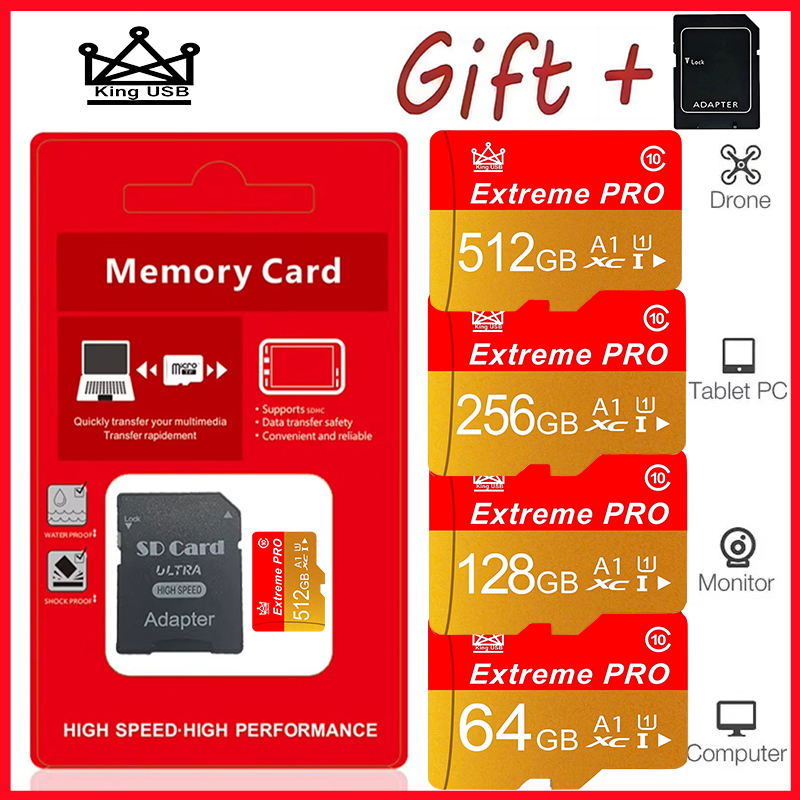 Microsd Card Tablet - Nieuwe stijl Micro TF/SD kaart 16GB