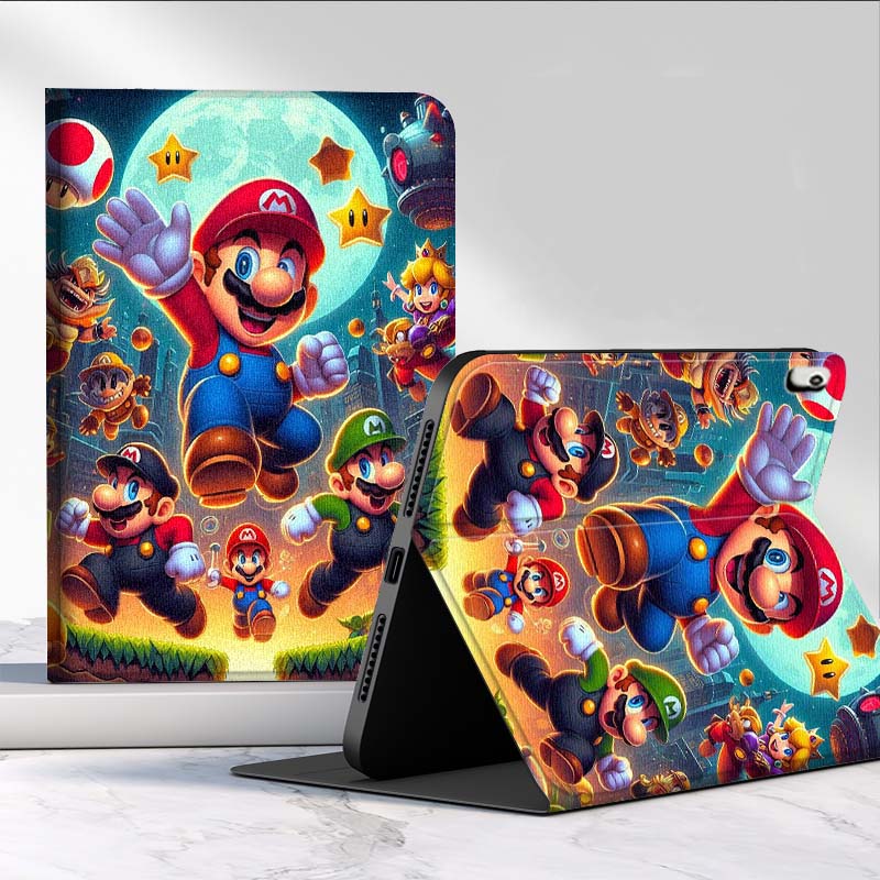 Samsung Tablet S10 Accessories - Cartoon M-Marios Art Voor Samsung Galaxy