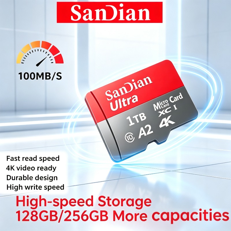 Microsd Card Tablet - High Speed Micro TF/SD-kaart U3 –