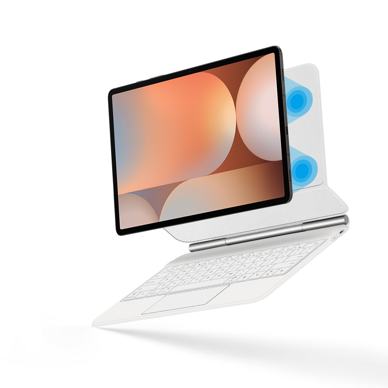 Magisch toetsenbord voor Samsu - Samsung Tablet S10 Accessories recensie en prijs