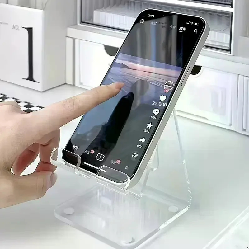 Transparante acryl telefoonsta - Tablet Accessories recensie en prijs