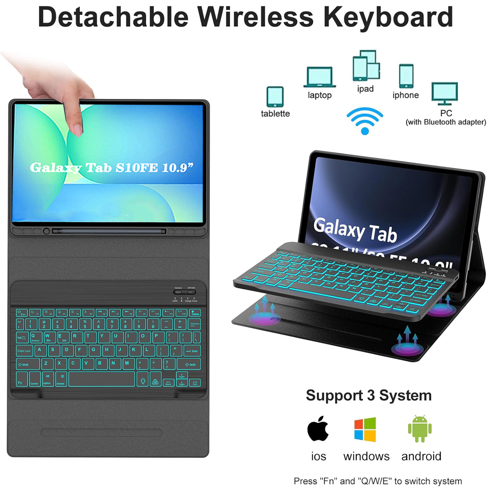 Hoesje voor Samsung Galaxy Tab - Samsung Tablet S10 Accessories recensie en prijs