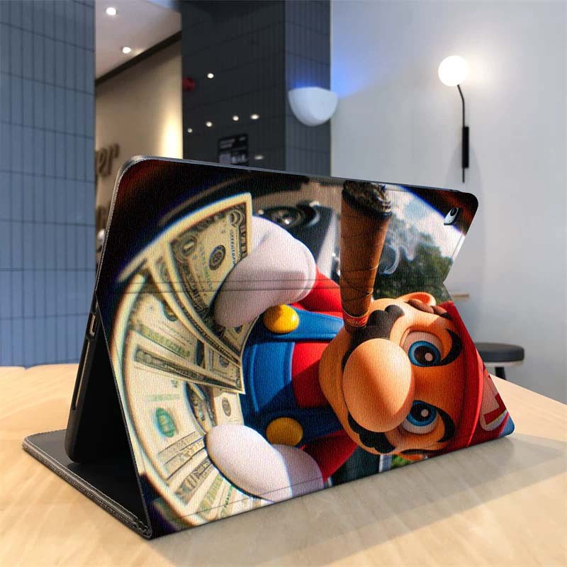 Cartoon M-Marios Art Voor Sams - Samsung Tablet S10 Accessories recensie en prijs