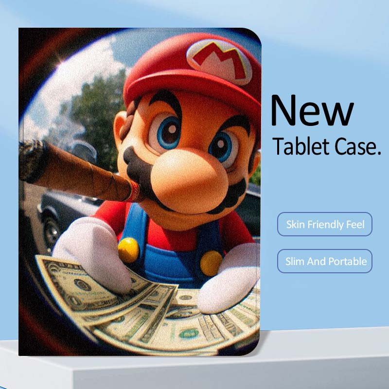 Cartoon M-Marios Art Voor Sams - Samsung Tablet S10 Accessories recensie en prijs